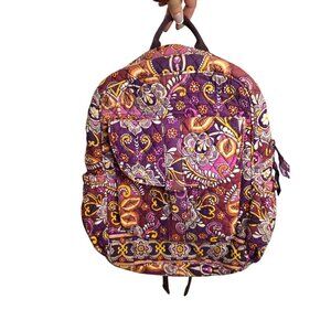 Vera Bradley Safari Sunset Pattern Backpack